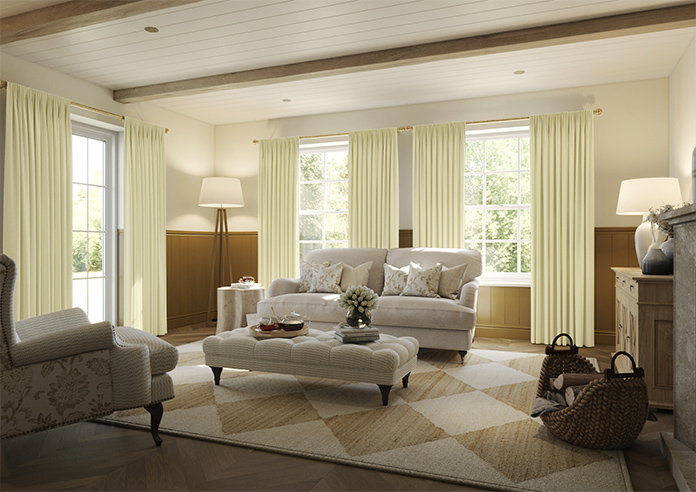 Windermere, Wheat - Made to Measure Curtains - Image 7